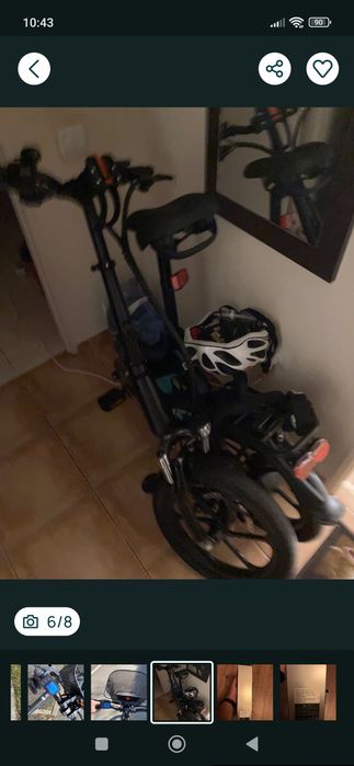 Bicicleta electrica  foarte practică