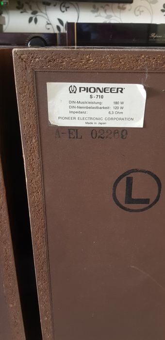 Boxe Pioneer s710
