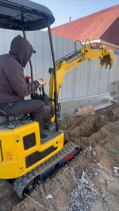 Услуги экскаватора и погрузчика