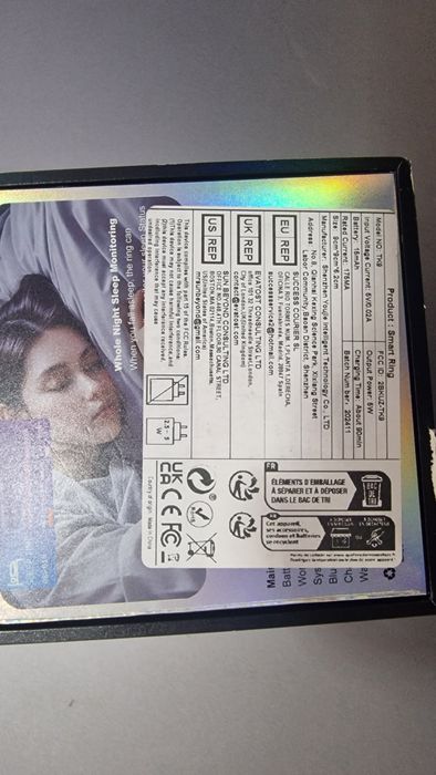 Умное спортивное смарт кольцо