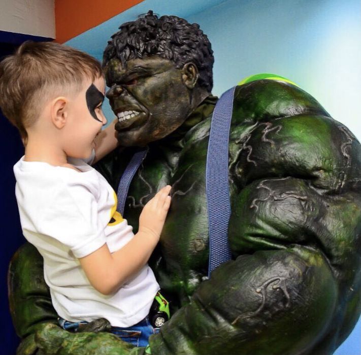 Халк. Аниматоры. Супергерои. Человек паук