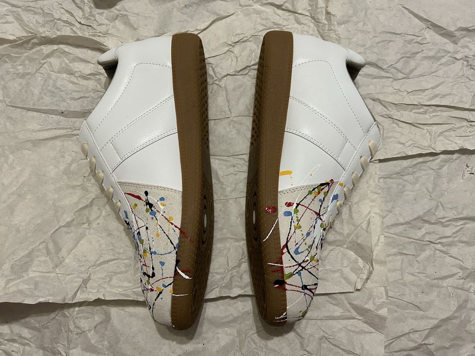 Adidasi Maison Margiela Paint Splatter