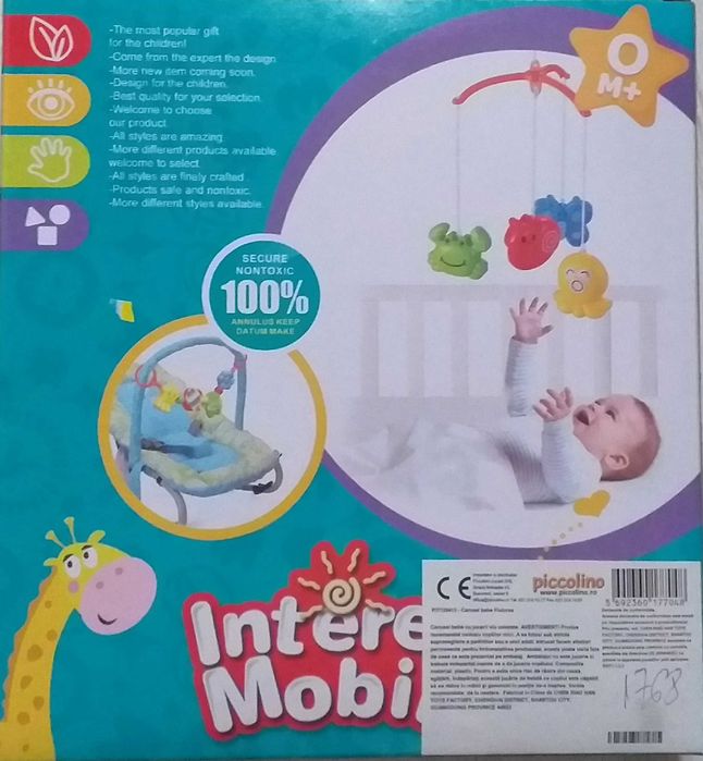 Carusel pentru bebe - accesoriu patut