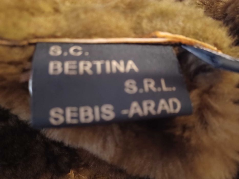 Cojoc din blana naturala produs in Romania