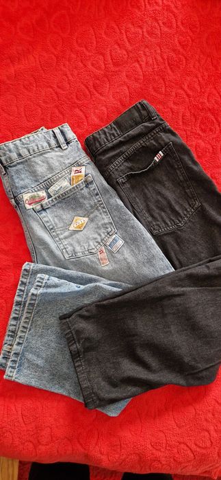 Lot 2 buc Jeans baggy 152