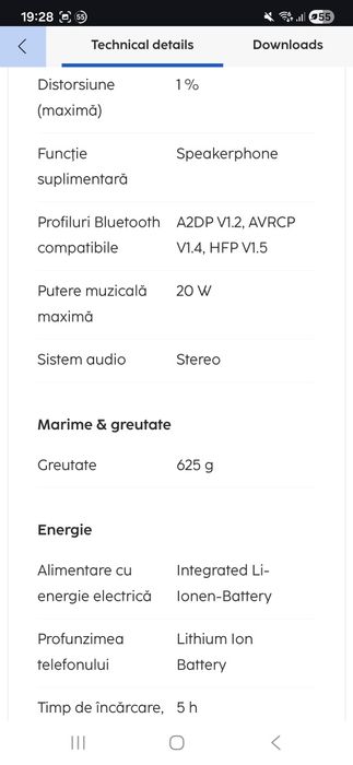 Boxă Portabilă Hama Soldier L 20W Rezistentă la apă