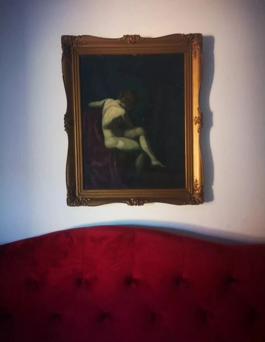 Vand tablouri autentic de pictorul Ivanyi Grunwald Bela scoala Baia Ma