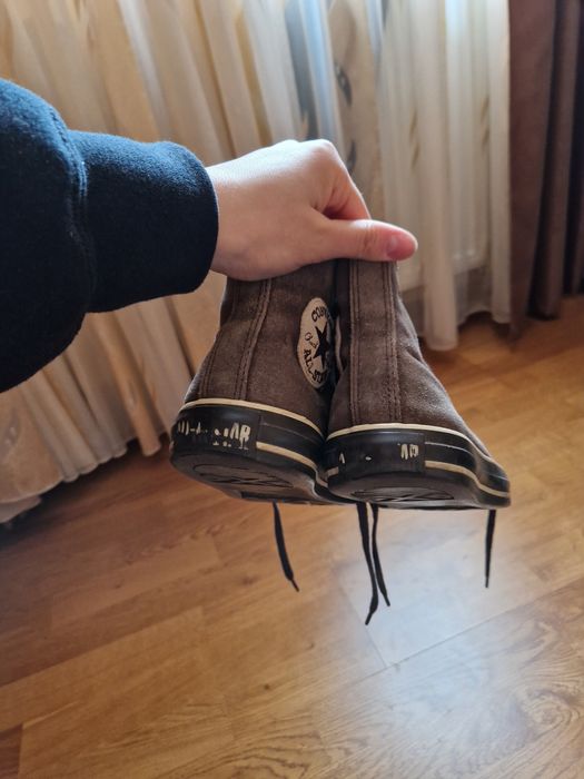 Pantofi sport Converse All Star îmblăniți, piele naturala