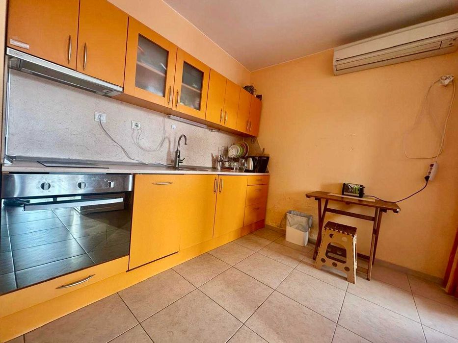 Двустаен апартамент с гледка море в центъра на кв. Сарафово, Без такса