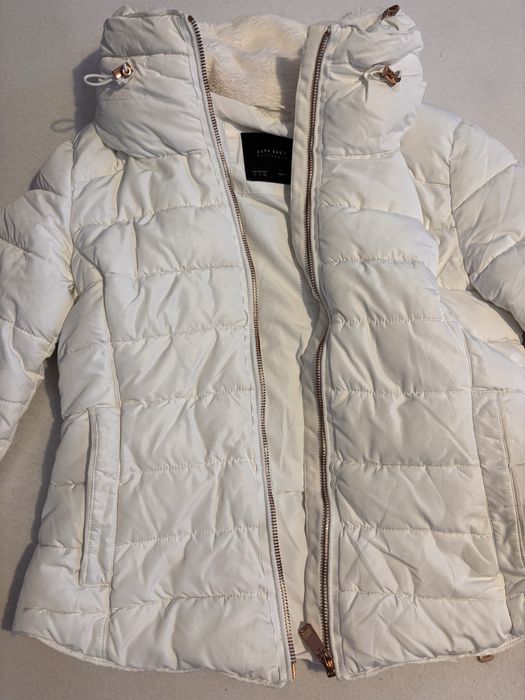 Geaca alba Zara mar S