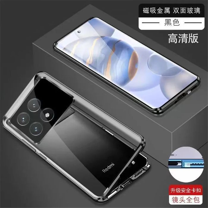 Xiaomi Poco X6 Pro 5G / X6 / Двоен 360 градуса магнитен кейс