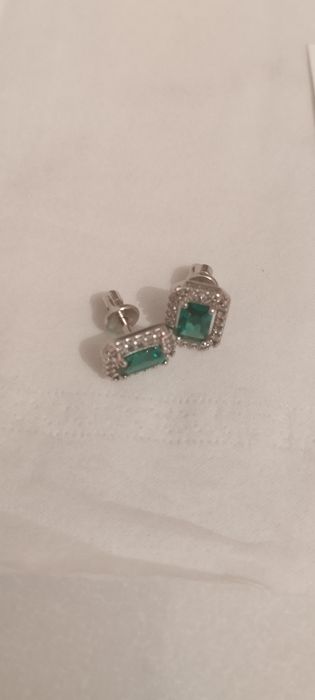 Продам из серебра пусеты