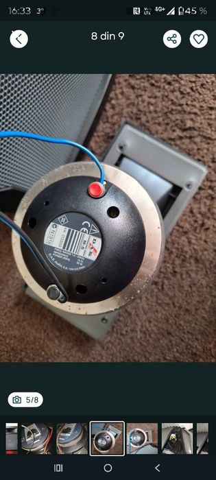 Boxe pasive spaniole DAS DS15 2x400w