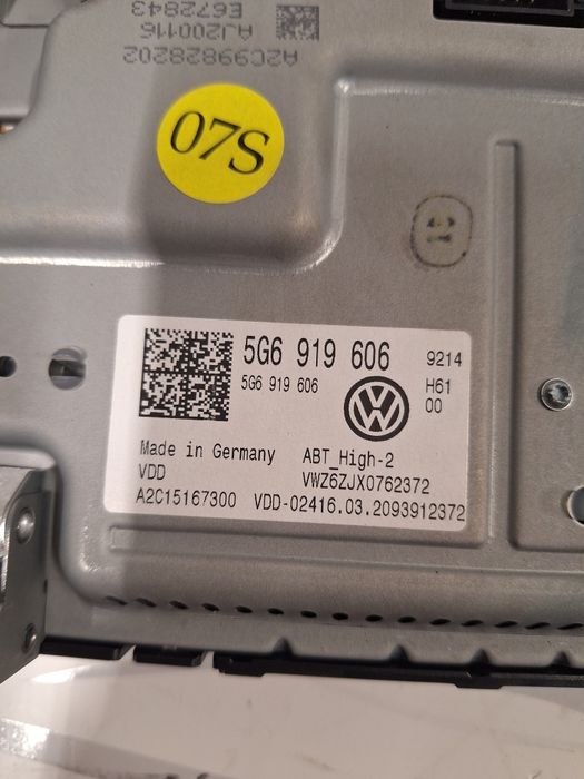 Мултимедия - Дисплей Vw Passat B8.5 / Фолксваген Пасат Б8.5 2020г.