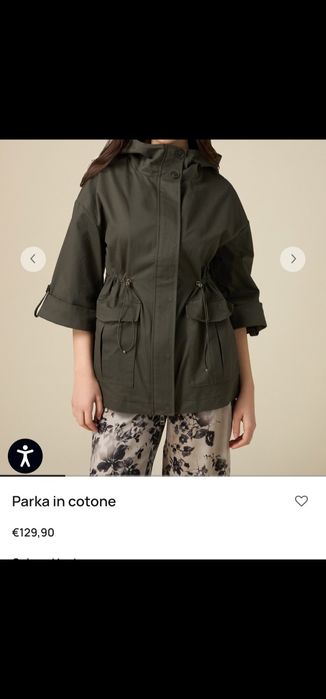 Parka Oltre marime M kaki