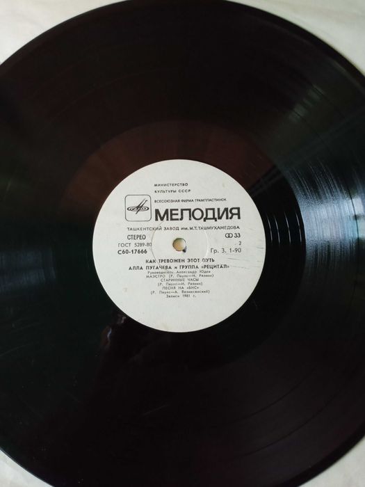 пластинки (большие)