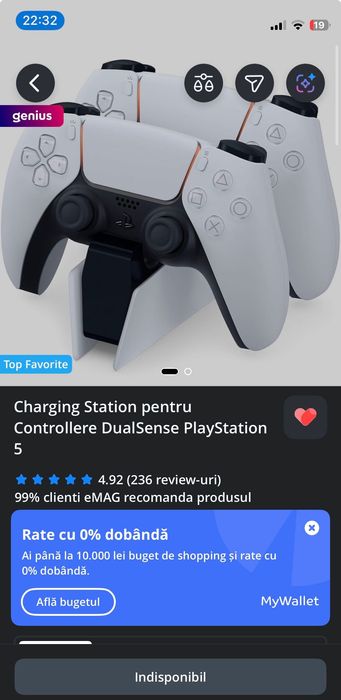 Consola PlayStation 5 Pro, cu disc, 2TB SSD, garantie 08.09.2027.