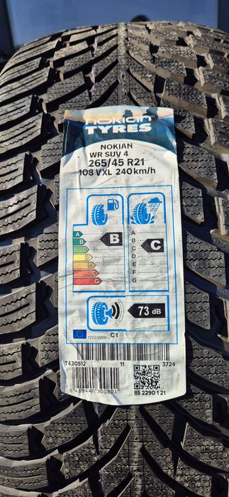 265 45 21 Anvelope de iarnă Nokian