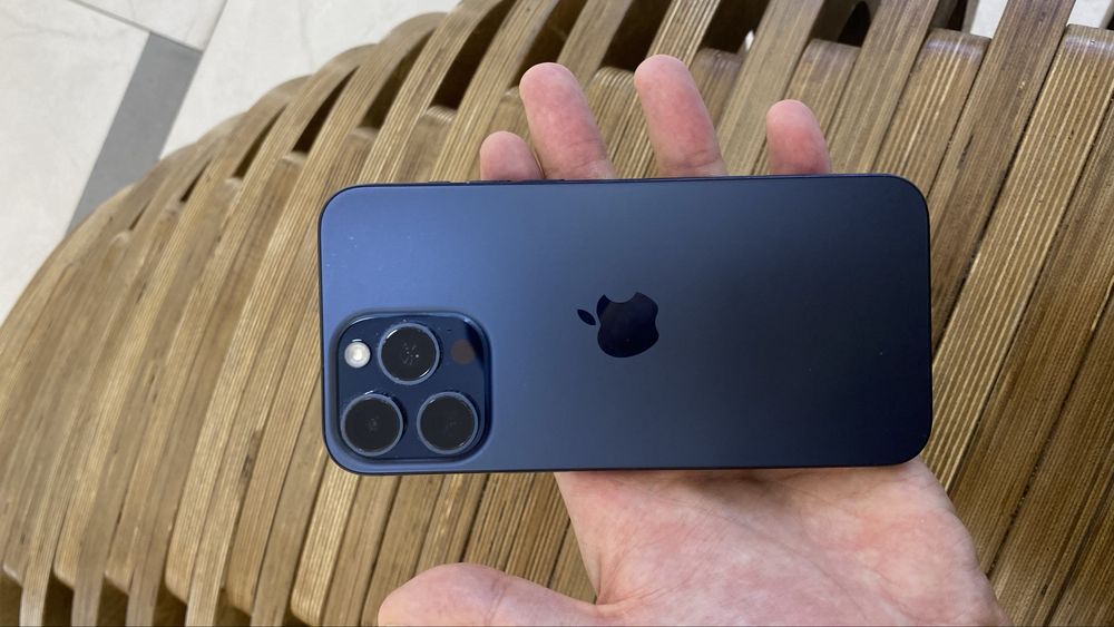 Iphone 15 pro max blue, 256gb