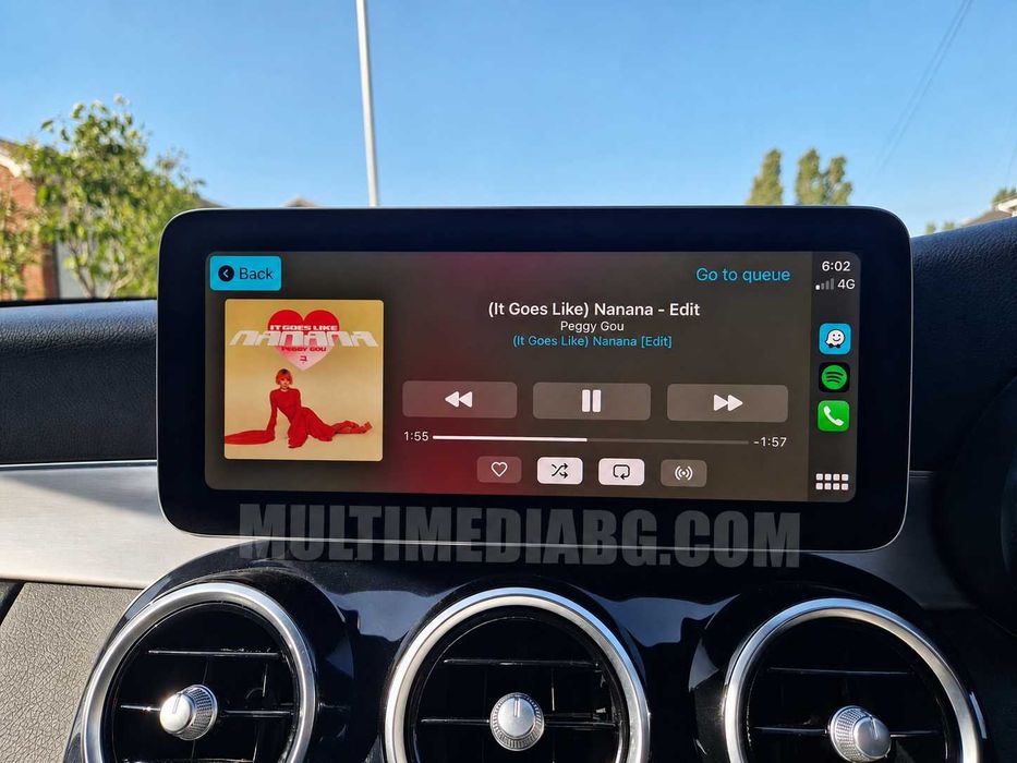 CarPlay интерфейс за Mercedes NTG5.0