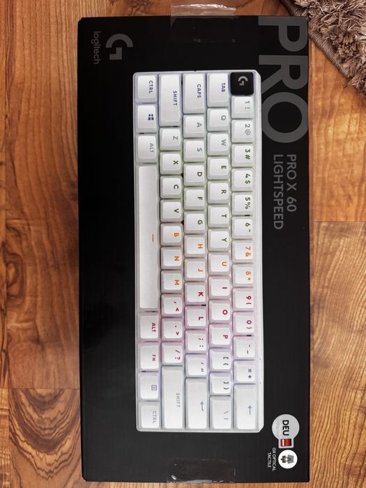 Vând Tastatura Gaming Logitech PRO X 60 White Lightspeed GX Optical