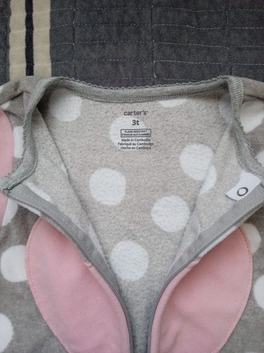 Теплый слип для девочки