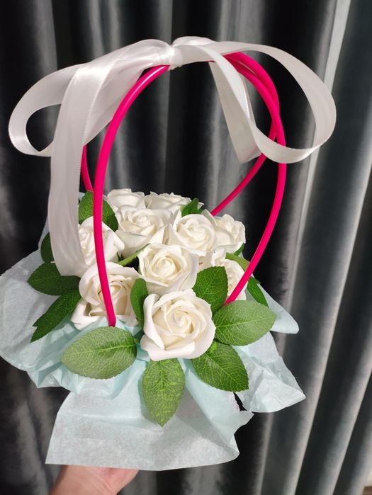 Мыльные розы,лукошки