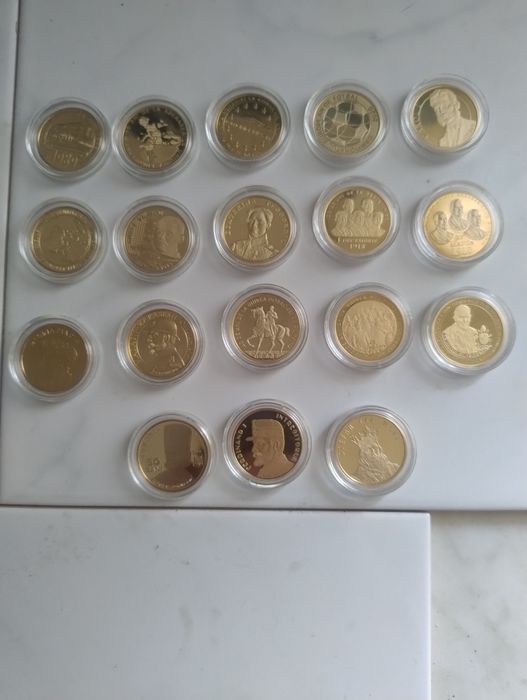 Colecție completa monede 50 bani PROOF