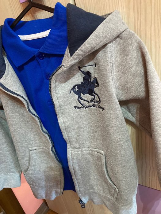 Детски комплект US  Polo Assn Оригинален 7-8год за момче