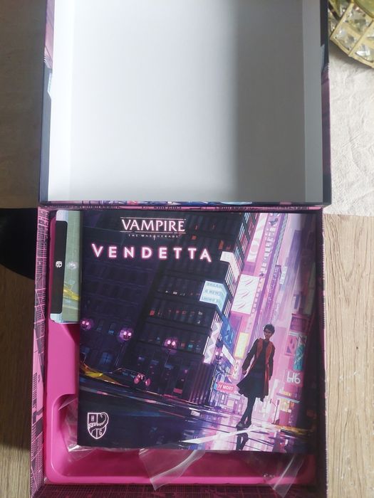 Настолна игра Vampire The Masquerade: Vendetta