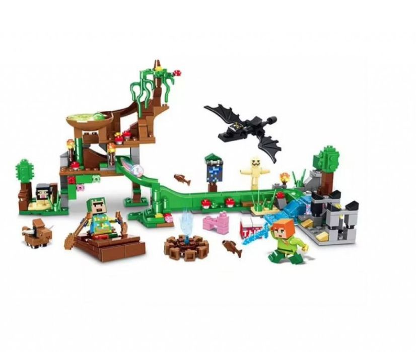 Конструктор Minecraft със светещи елементи – 427 елемента LB551