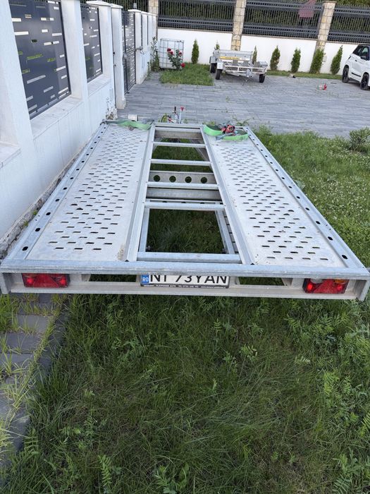 Platforma / remorca SSV RZR MAVERICK  basculabila detarata 750kg