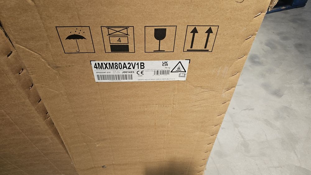 Daikin multi 4MXM80 външно тяло за 4 вътрешнш