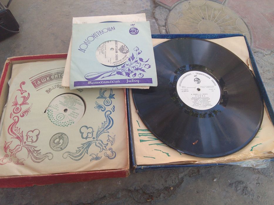 Патифон "Юбилейный" Антиквар пластинка укиди