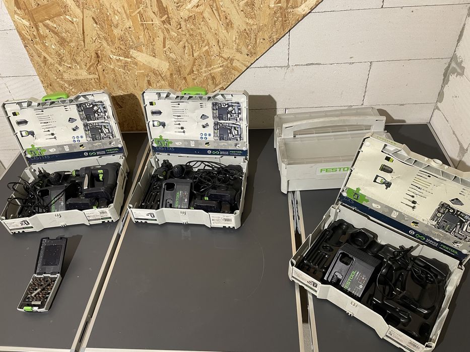 Filetanta Festool CXS Li 2,6 set