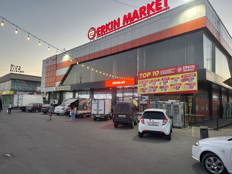 Arendaga 2-etaj. 340+270 (610) kvadrat ofis, magazin yoki kafe uchun.