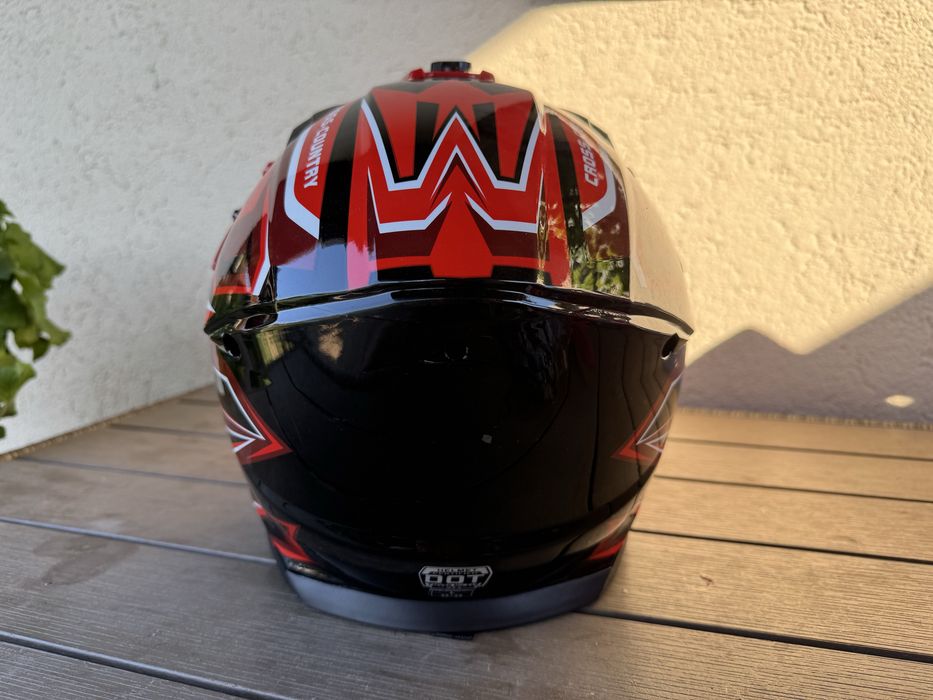 Casca moto cross tritineza downhill , marimea L , NOU