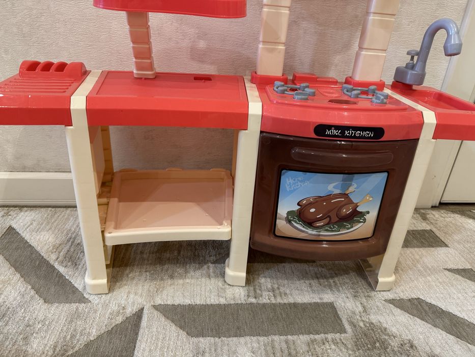 Детская кухня Happy chef с посудой