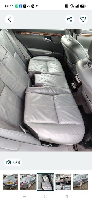 Piese volan airbag scune ușa aripa capota bara portbagaj cutie viteze faruri radiatoare fuzeta cardan stopuri toba ecu modul Mercedes s classe w221