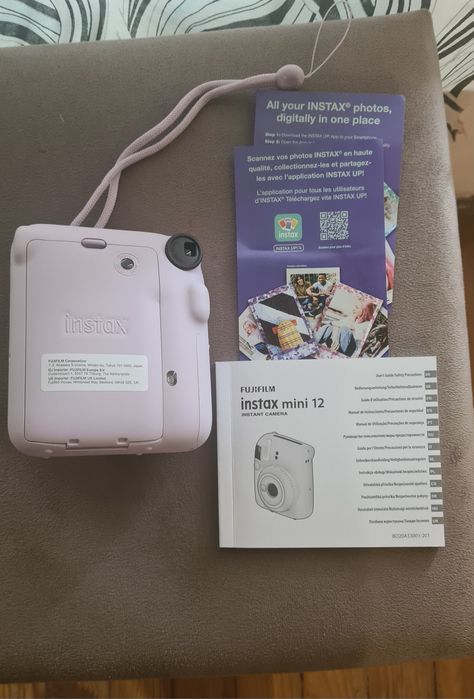 Фотоапарат за моментни снимки Fujifilm Instax Mini 12  Pink