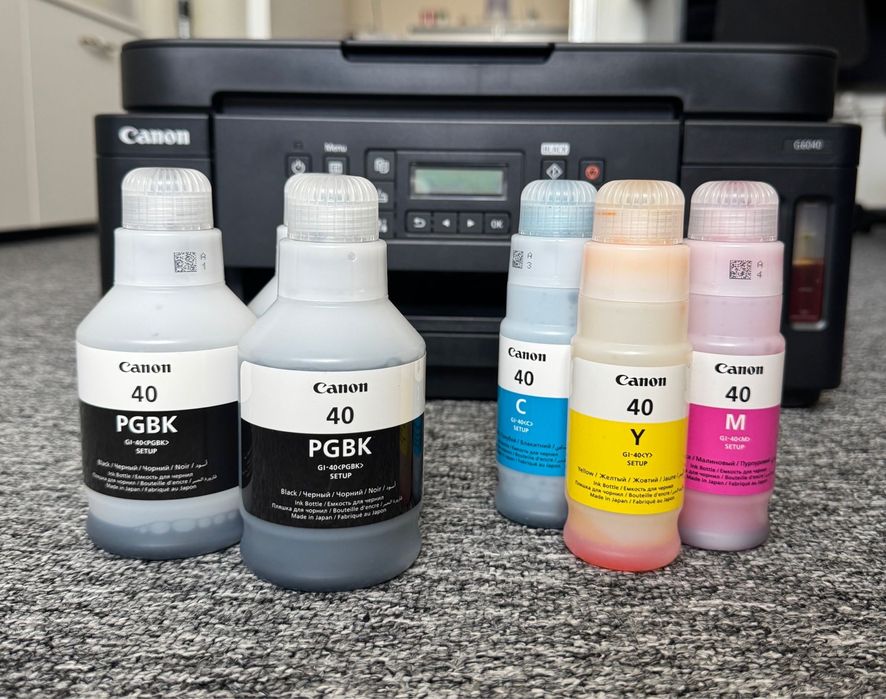 Imprimanta inkjet color Canon PIXMA G5040, Duplex, Retea, Wireless, A4