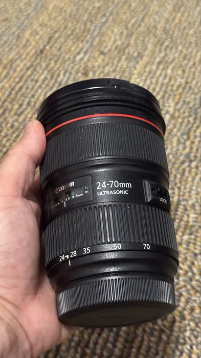 Obiectiv Obiective canon 24 70 ii f 2.8 super condiție