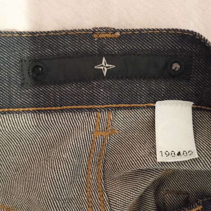 -15% STONE ISLAND W34 MADE IN ITALY 100% оригинални дънки индиго jeans