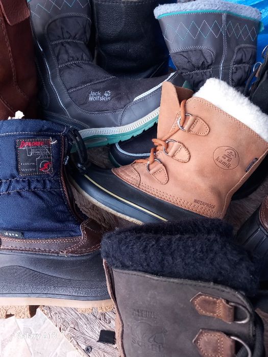 Cizme din piele groasă