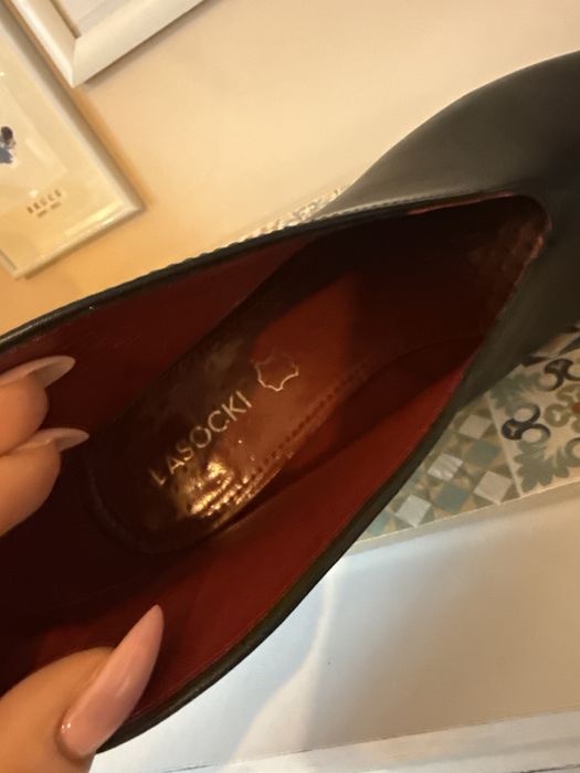 Кожени боти черни Lasocki