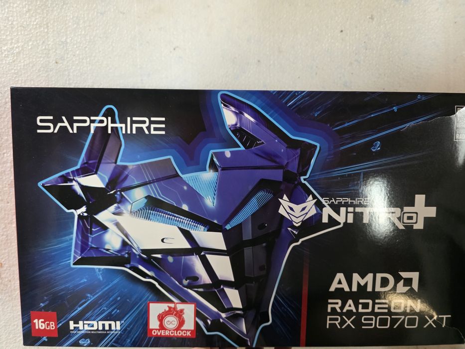 Rx 9070xt NITRO+ Ca Noua!!!