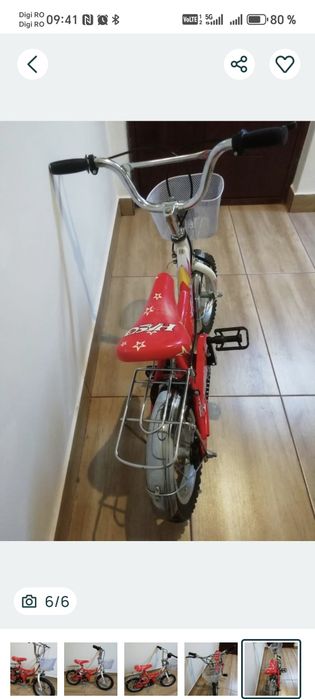 Bicicleta copii roti de 12"