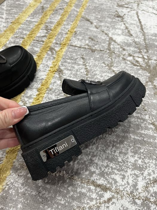 Лоферы натуральная кожа