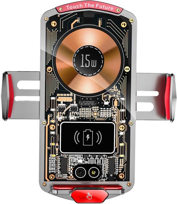 Стойка за телефон с безжично бързо зареждане Digital One SP01032 FJ26