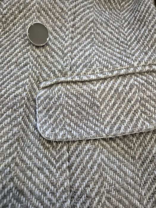 Вталено бежово Палто